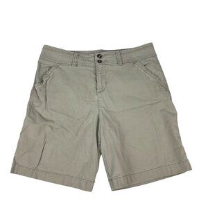 Sonoma Life + Style Womens Original Walking Shorts Size 10 Cotton/Spandex Blend